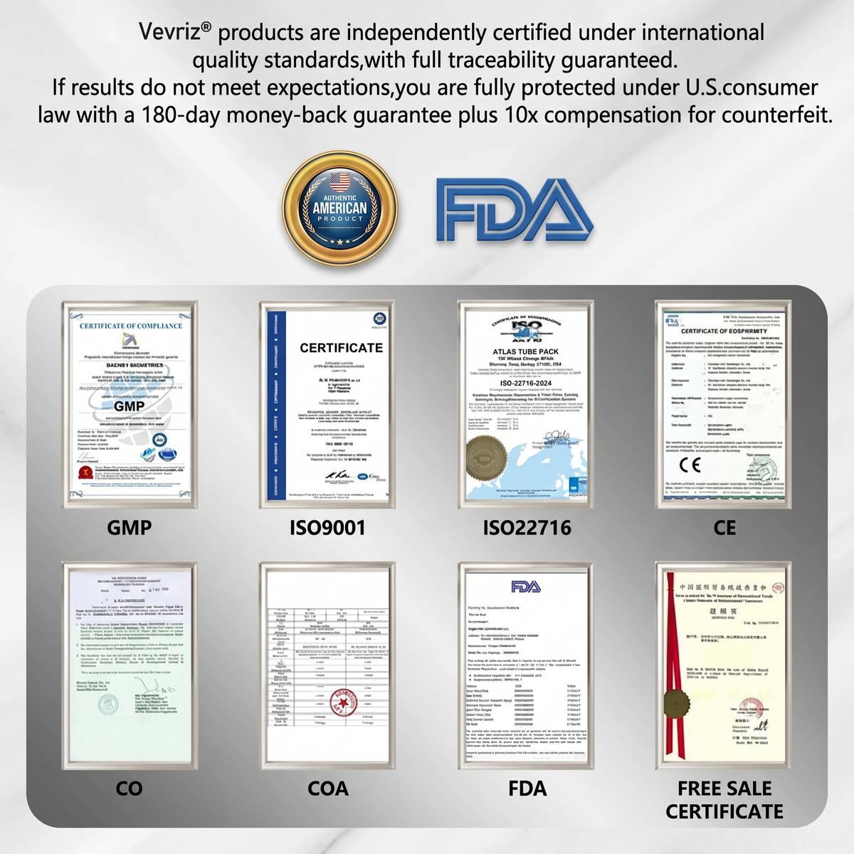 Vevriz® AMPK 10-in-1 Nano Microneedle Patch