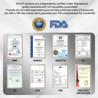 Vevriz® AMPK 10-in-1 Nano Microneedle Patch